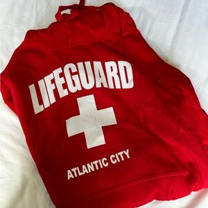 Lifeguards men’s red hoodie size xl brand new Atlantic City nj